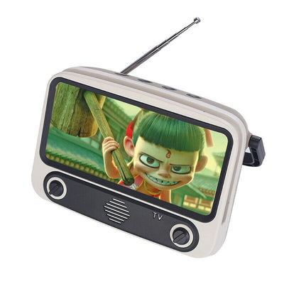 MediaMate Vintage TV Speaker with Phone Dock