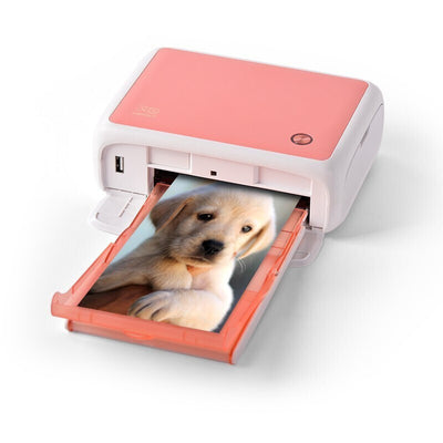 Portable Instant Photo Printer Full-Color Bluetooth Printer 4Pass Lamination for iOS & Android