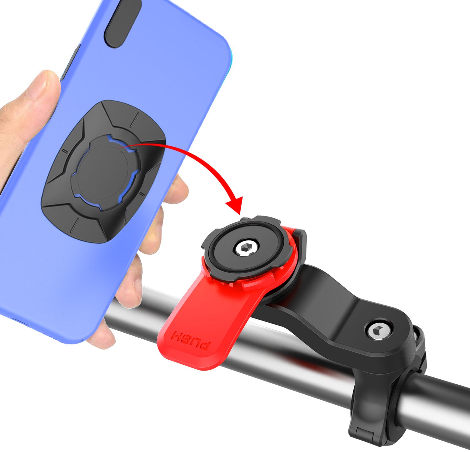 360-degree Rotating Mobile Phone Holder For Bicycle Riding